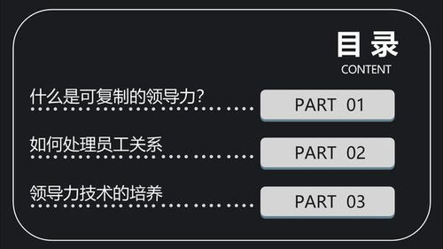 企业管理之可复制的领导力企业管理培训ppt教材